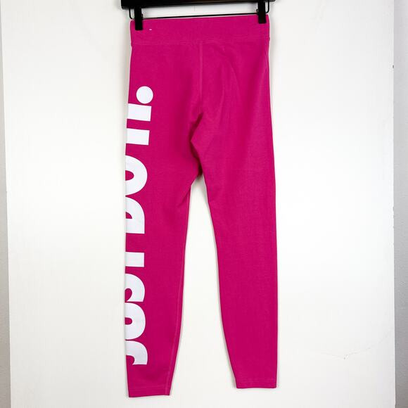 Nike Sportswear Womens High Rise JUST DO IT Leggings Pink 27” - Size S - Picture 4 of 9